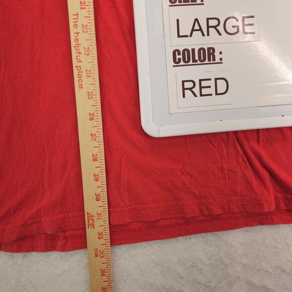 Columbia Short Sleeve Crew Neck Graphic T Shirt Mens Size Large L Red - Picture 8 of 9